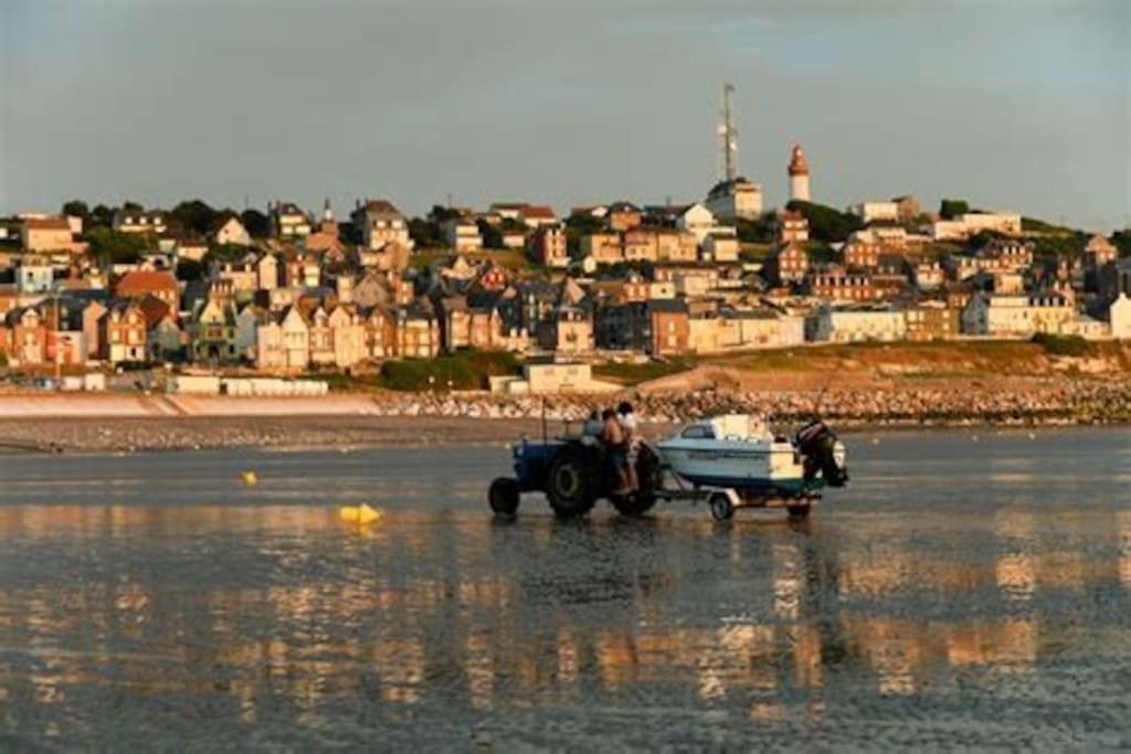 La Baigneuse Maison Avec Jardinet Et Parking Prive, A 200 M Plage Cayeux-sur-Mer Exteriér fotografie